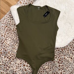 NWT Express Olive Green Bodysuit